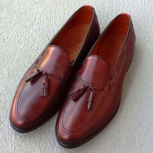 *New* Allen Edmonds Grayson Merlot Loafers 9 Wide